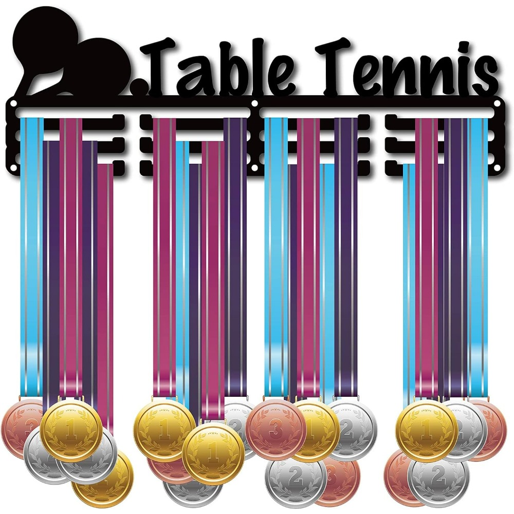 Badminton Icon - Medal Holder Sport Table Tennis Medals