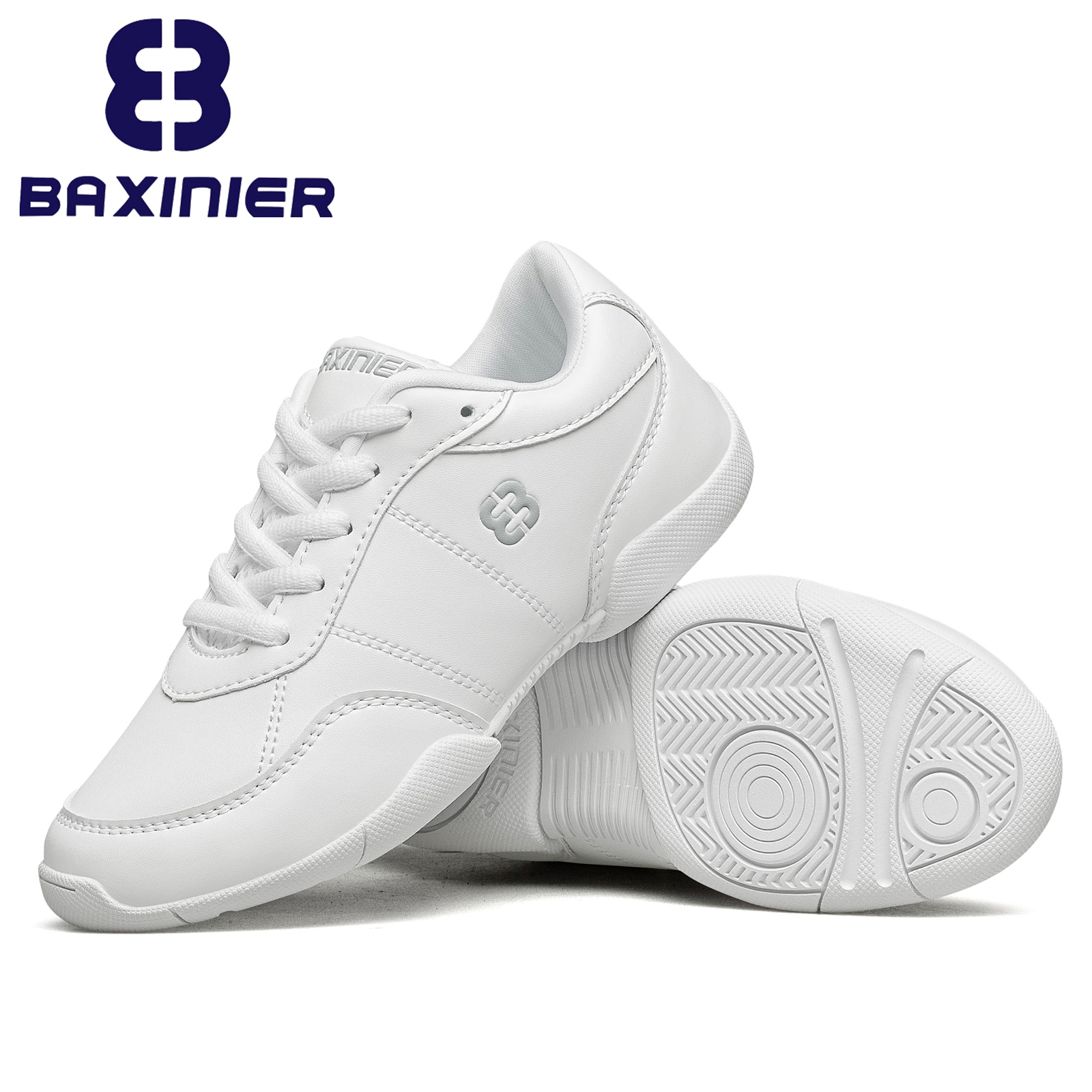 Girls White Cheerleading Shoes - Badminton Junior 评论和价格
