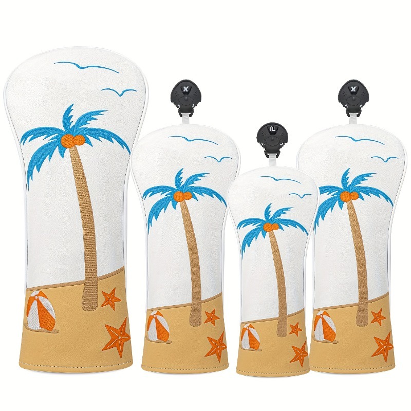 Tropical Coconut Tree Pattern  - Badminton Club 评论和价格