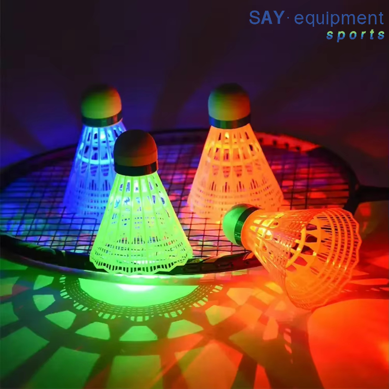 6Pcs LED Badminton Ball Glowin - Badminton Nylon Shuttlecock 评论和价格