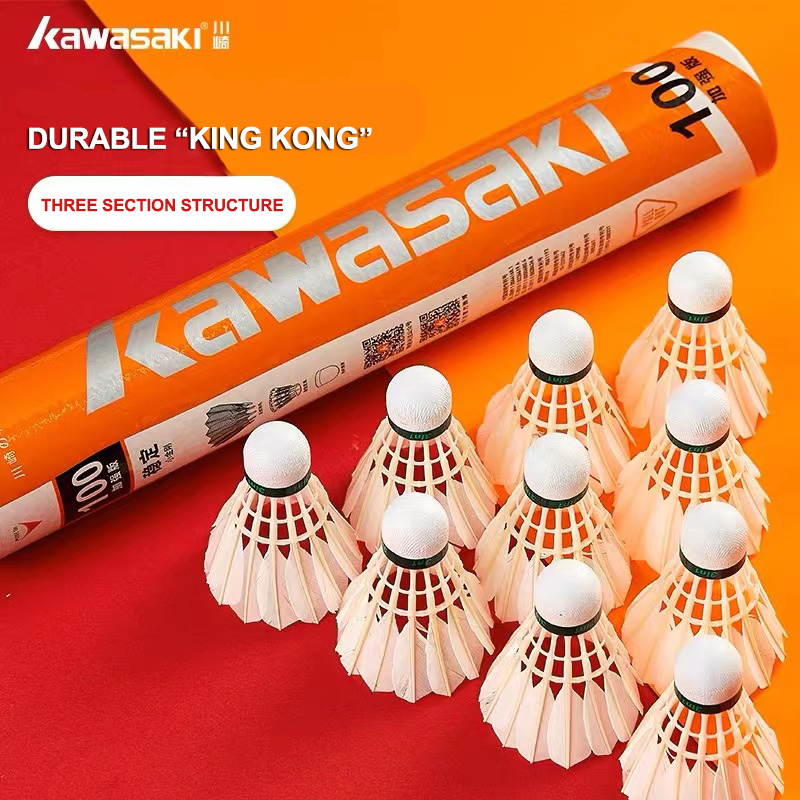 Kawasaki King Kong 100/500 Fea - Badminton Nylon Shuttlecock 评论和价格