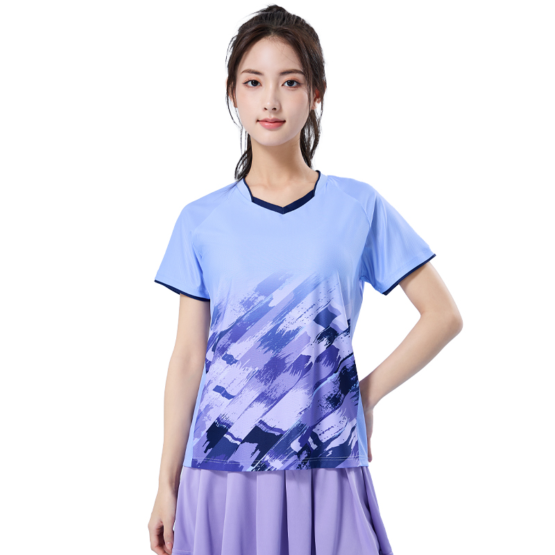 Badminton Shirts Women 3D Prin - Badminton Jersey 评论和价格