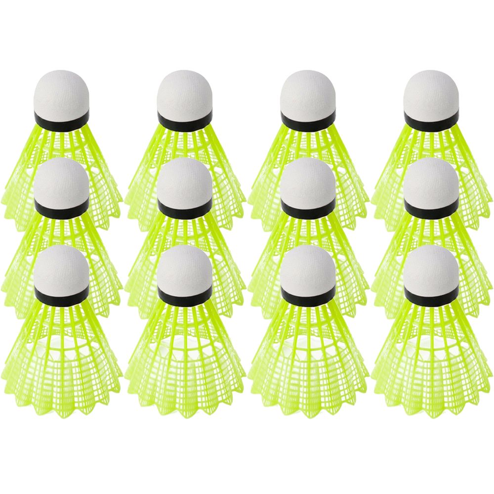 6/12PCS Green Badminton Balls  - Badminton Nylon Shuttlecock 评论和价格