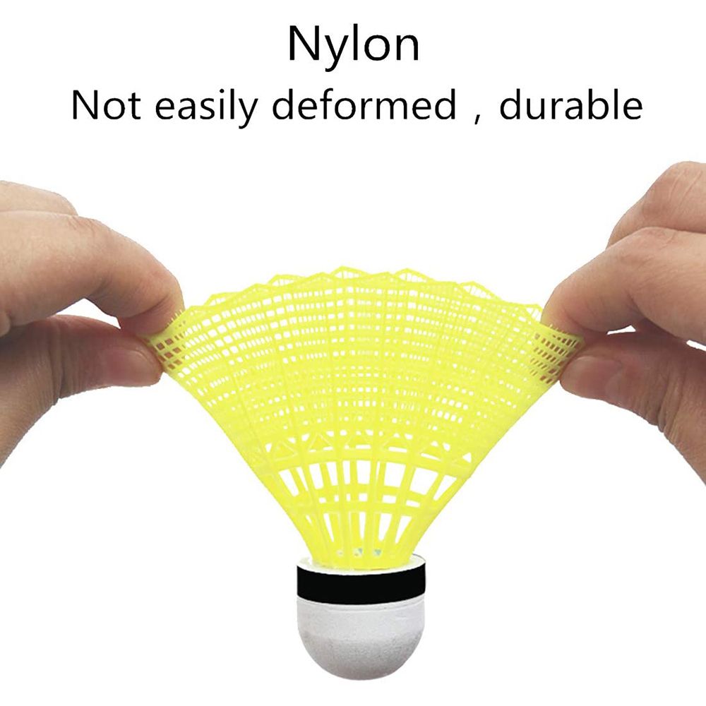 6/12PCS Green Badminton Balls  - Badminton Nylon Shuttlecock 评论和价格