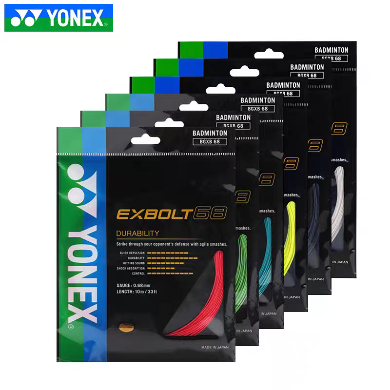 YONEX BGXB68 65CH Durable Elas - Badminton Yonex String 评论和价格