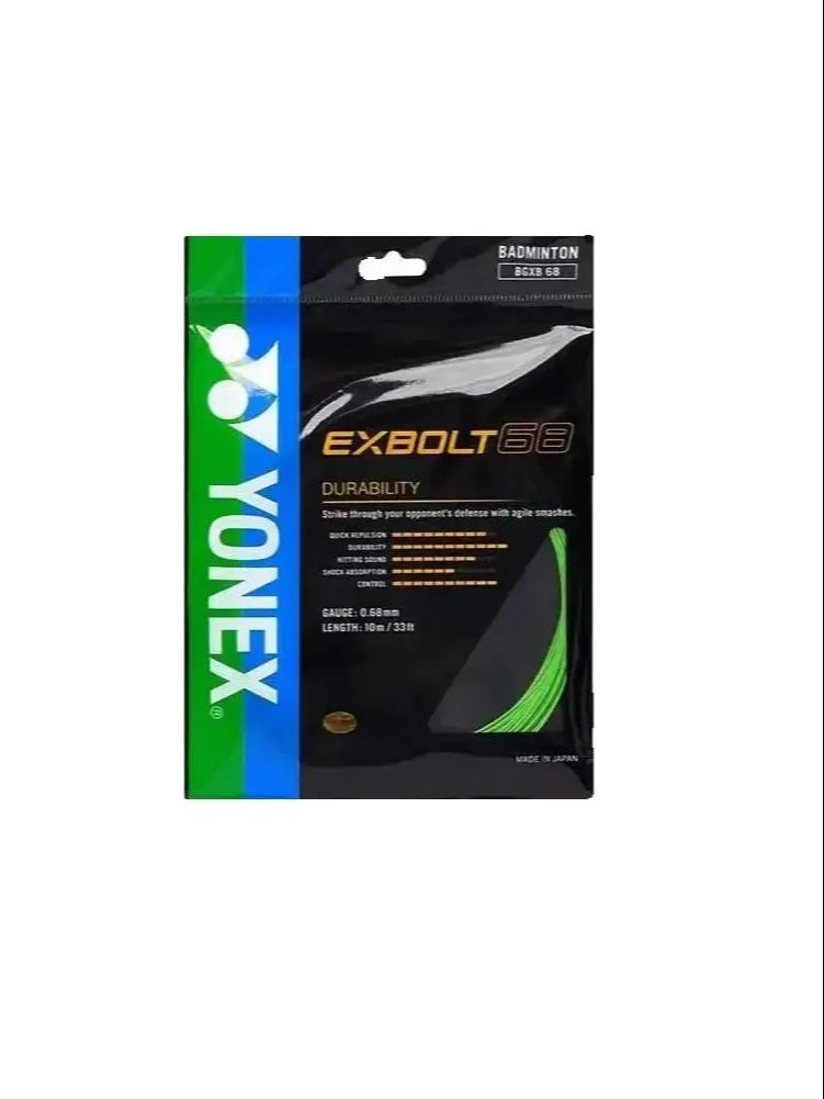 YONEX BGXB68 65CH Durable Elas - Badminton Yonex String 评论和价格