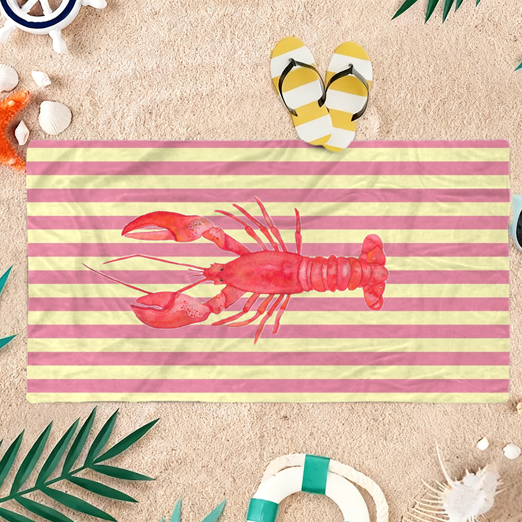 Crayfish Beach Towel Small To  - Towel Small Sport 评论和价格