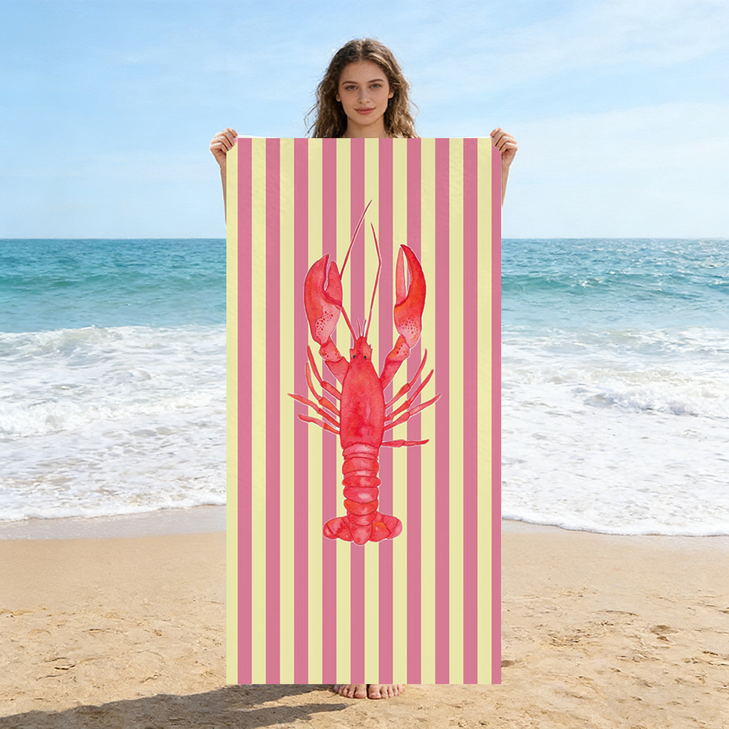 Crayfish Beach Towel Small To  - Towel Small Sport 评论和价格