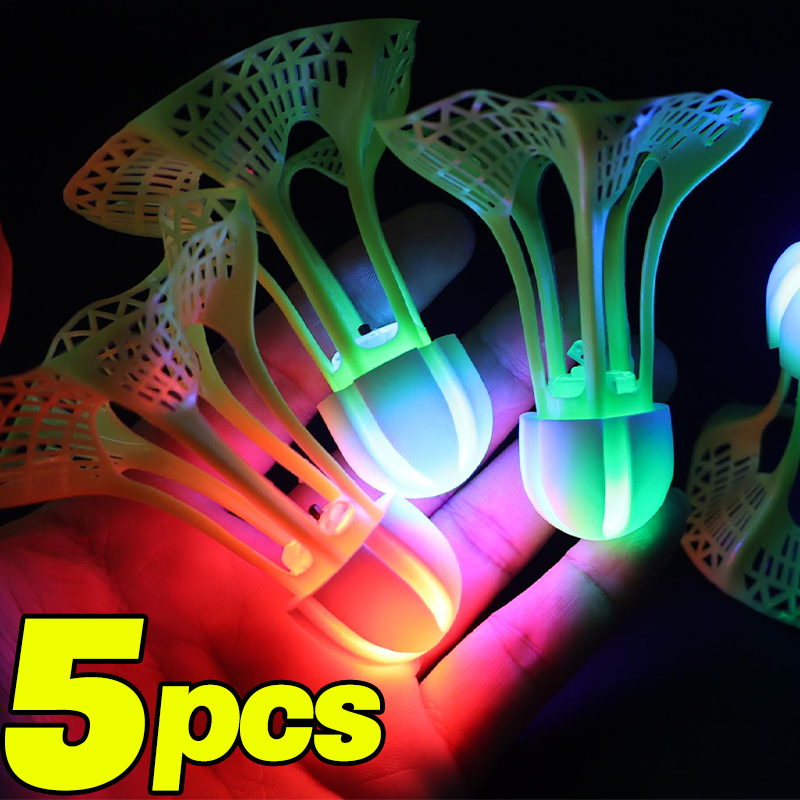 Windproof Luminous Badminton S - Badminton Nylon Shuttlecock 评论和价格