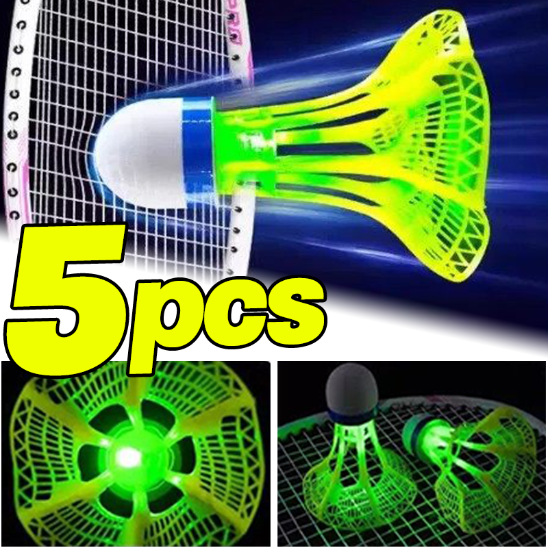 Windproof Luminous Badminton S - Badminton Nylon Shuttlecock 评论和价格