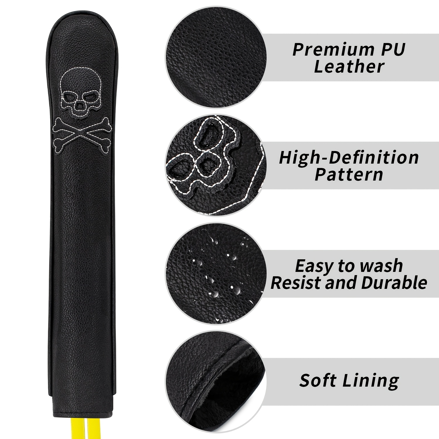1pc Skull Head Directional Gol - Badminton Club 评论和价格