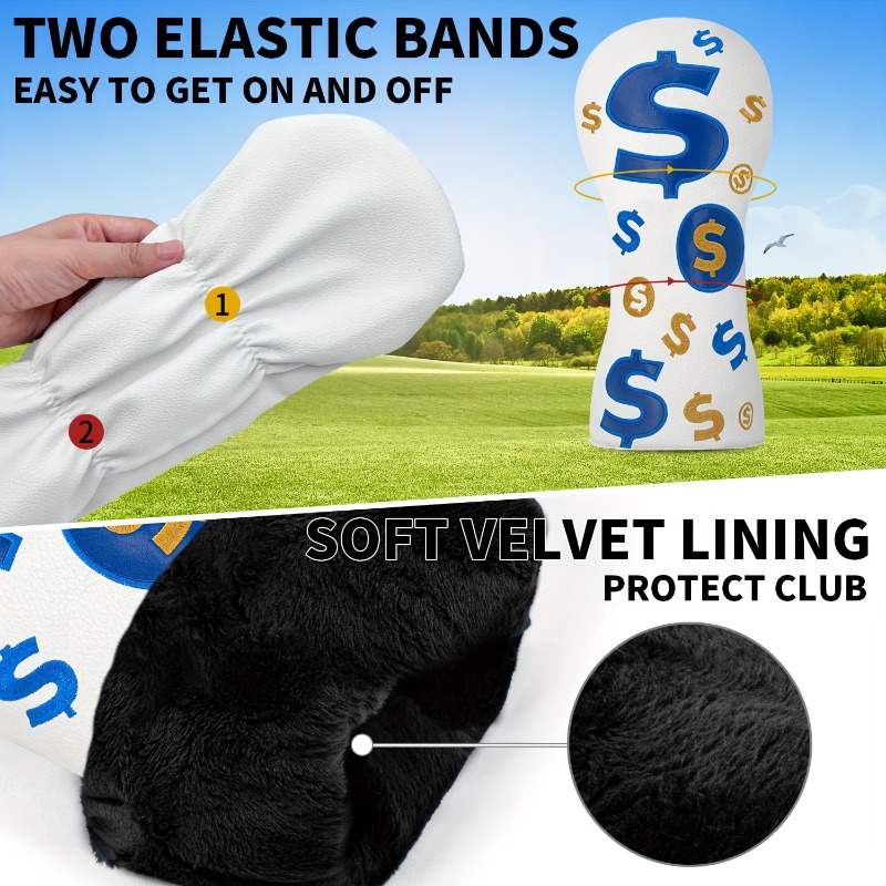 Golf Club Head Cover with Doll - Badminton Club 评论和价格