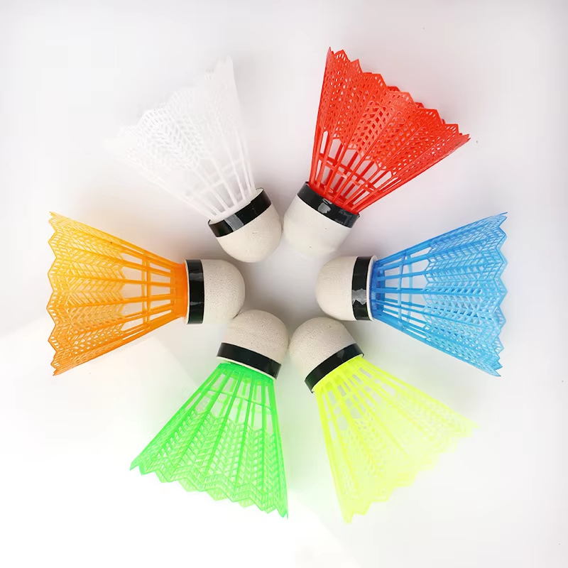 12Pcs Colorful Plastic Badmint - Badminton Nylon Shuttlecock 评论和价格