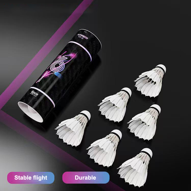 3/6Pcs Badminton Balls Shuttle - Badminton Shuttlecock 评论和价格