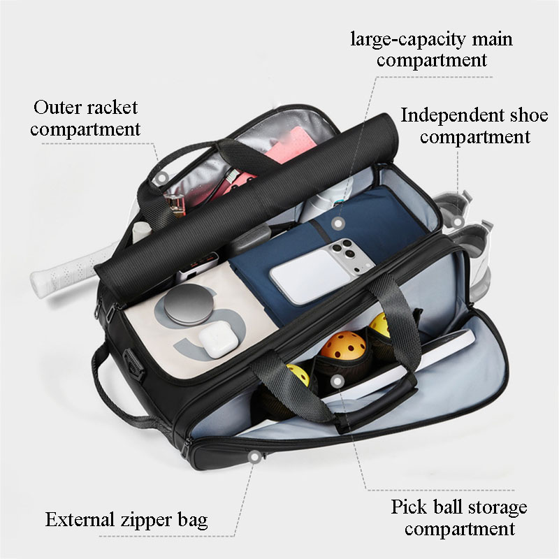 Tennis Bag, Large Capacity, Li - Badminton Rs 评论和价格