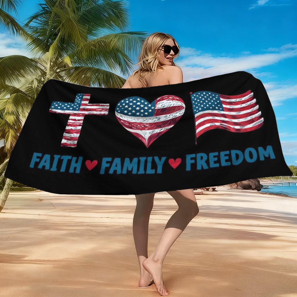 American Spirit Freedom Beach  - Towel Small Sport 评论和价格