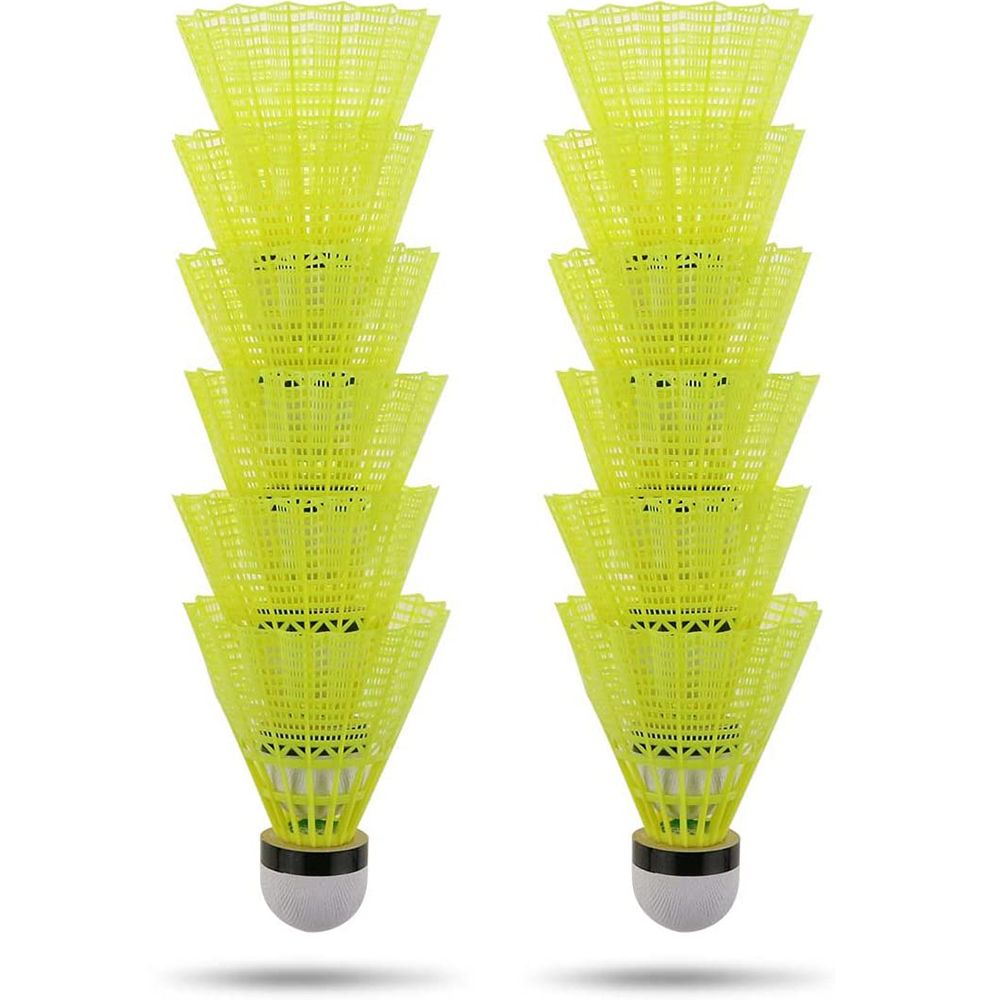 3/6/12Pcs Outdoor Sports Stabl - Badminton Nylon Shuttlecock 评论和价格