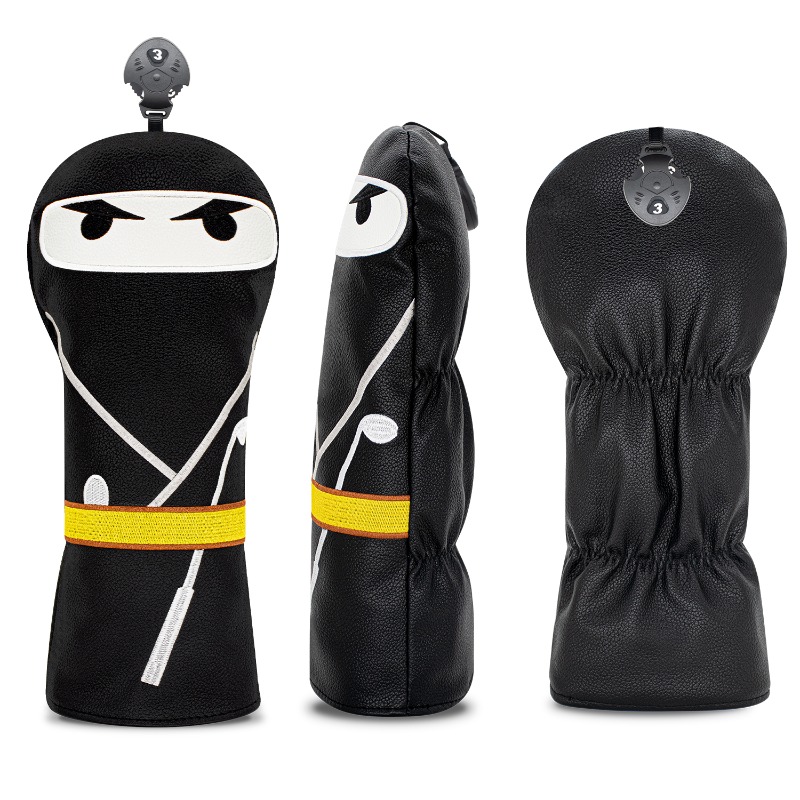Samurai Pattern Black Golf Clu - Badminton Club 评论和价格