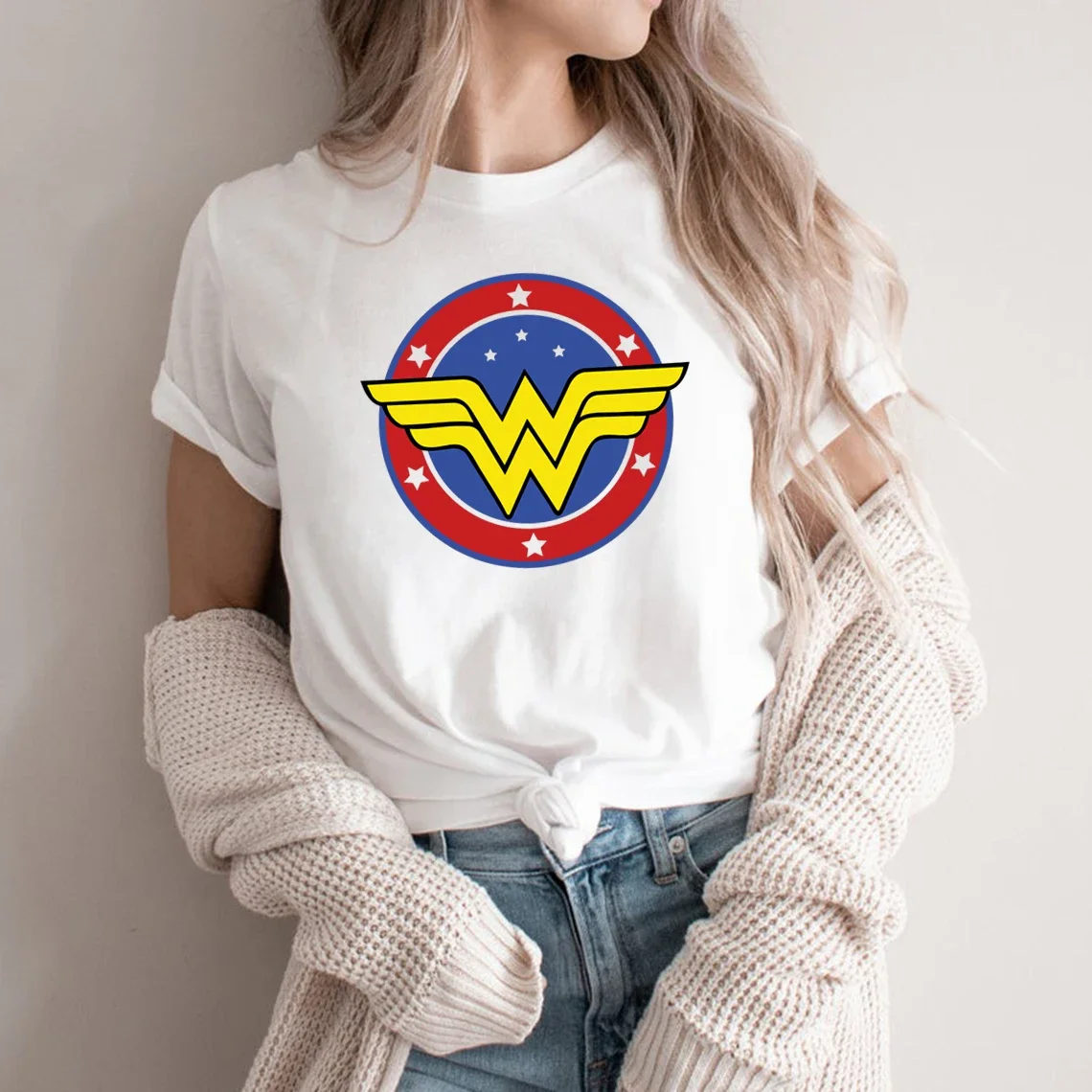 Wonder Female T-Shirt Mother's - Badminton Junior 评论和价格