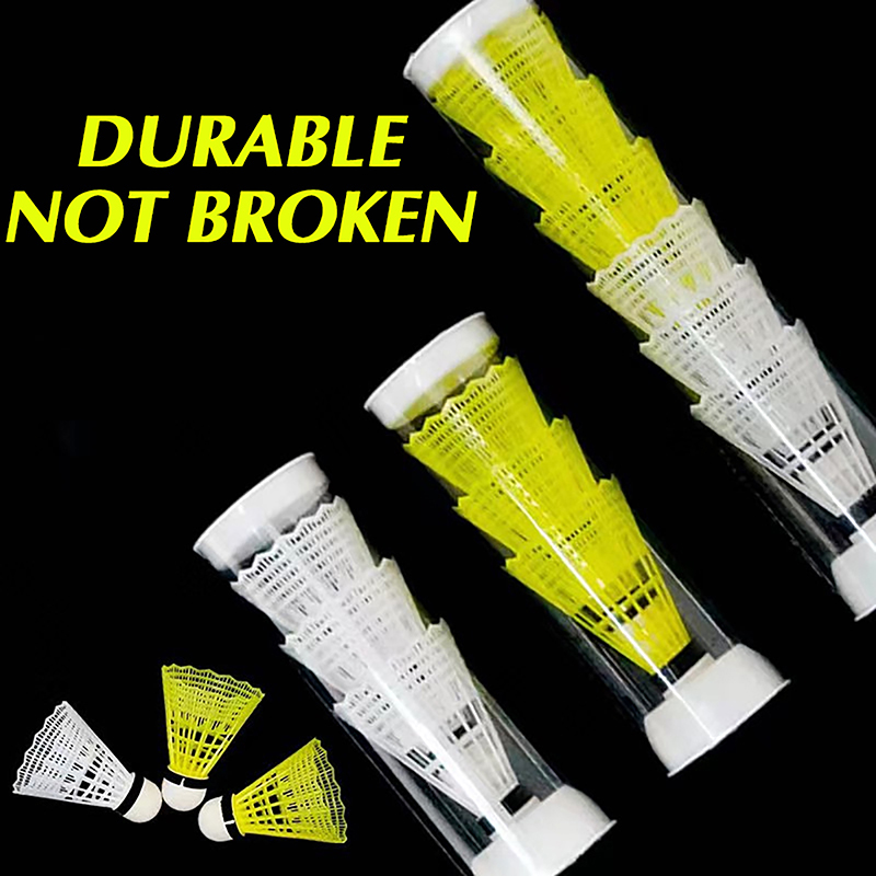 【W】1PCS Plastic Badminton Shut - Badminton Nylon Shuttlecock 评论和价格