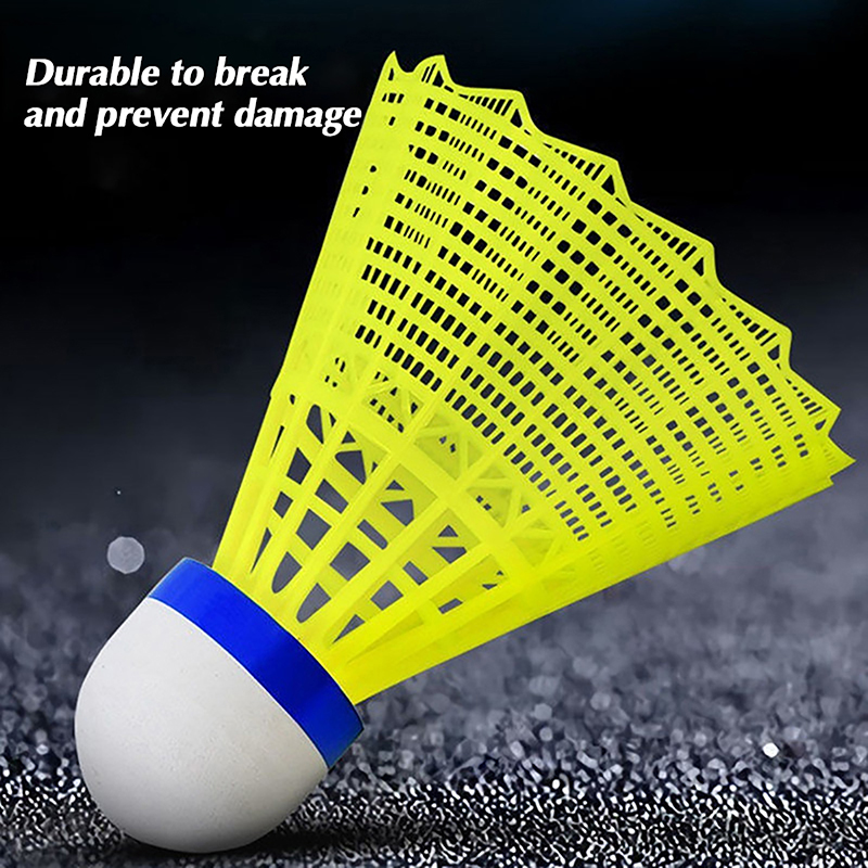 【W】1PCS Plastic Badminton Shut - Badminton Nylon Shuttlecock 评论和价格