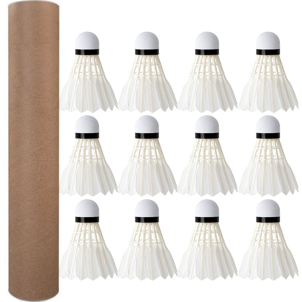 3/6/12PCS Professional Badmint - Badminton Nylon Shuttlecock 评论和价格