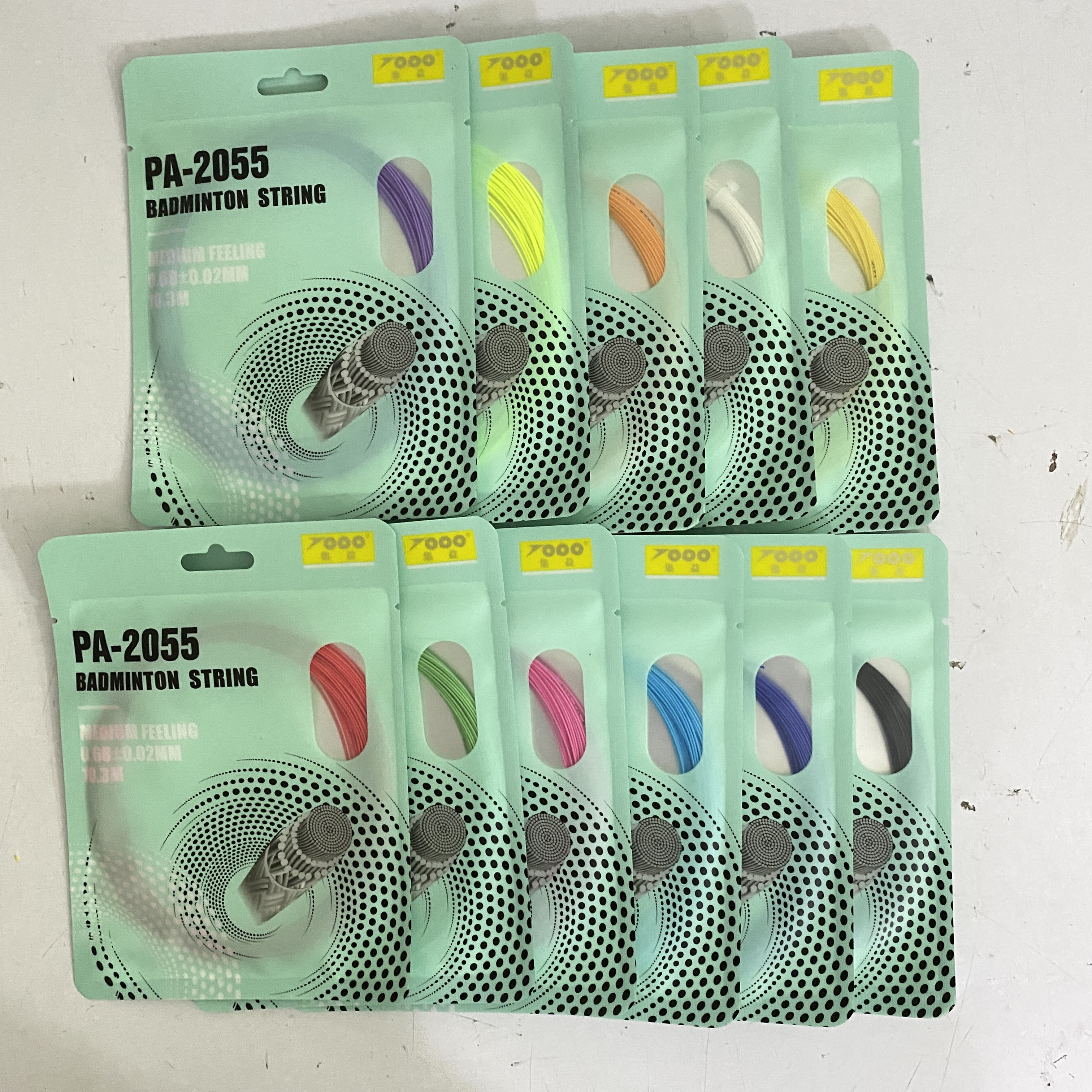 15pcs/lot PA2055 Badminton Str - Badminton Yonex String 评论和价格