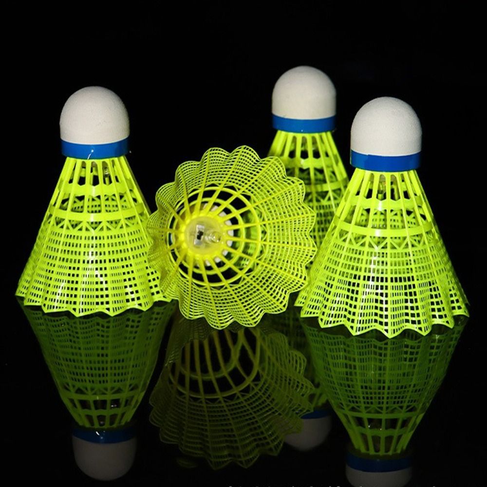 Light-up LED Badminton Glowing - Badminton Nylon Shuttlecock 评论和价格
