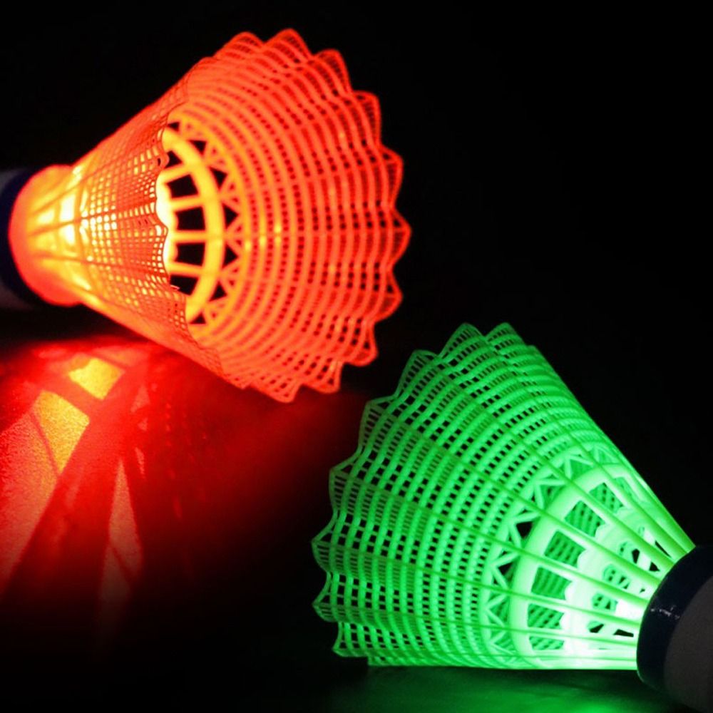 Light-up LED Badminton Glowing - Badminton Nylon Shuttlecock 评论和价格